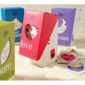 Tea Bag Storage Boxes Cardboard Box with window